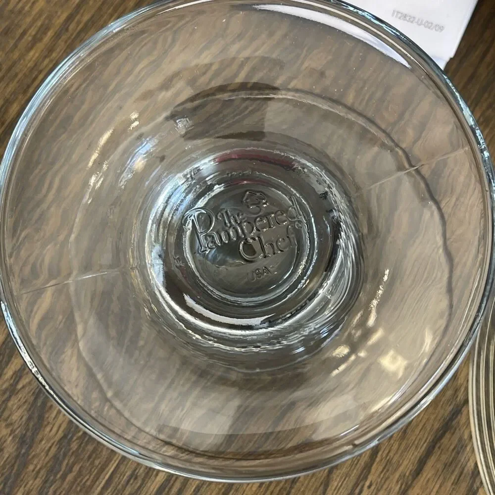 Pampered Chef Trifle Bowl #2832 – In the Box